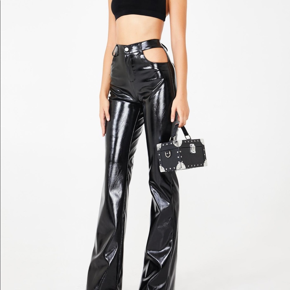ISO*** I AM GIA Peri cutout pant